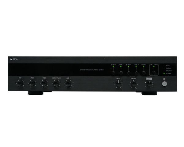 TOA A3224DZ 240W Digital Mixer Amplifier 5-Zone / 6-Inputs